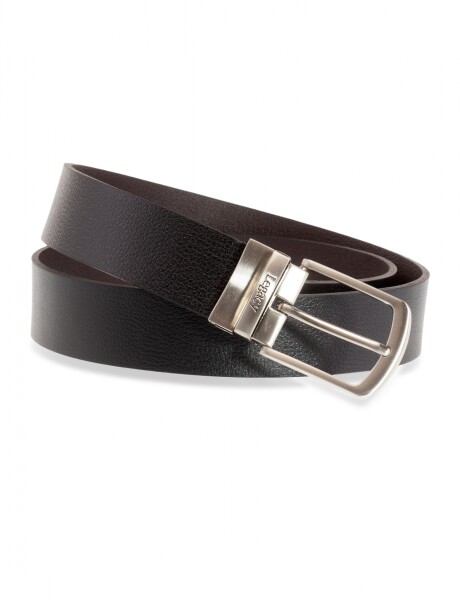 CINTO REVERSIBLE Negro