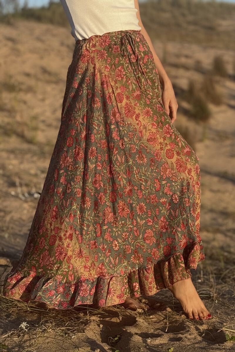 Pollera bella Rosa