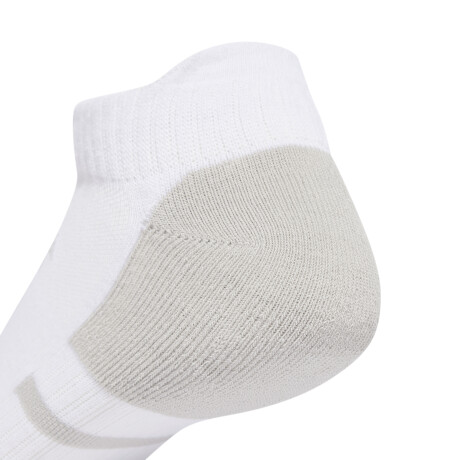 MEDIAS adidas ESSENTIALS CLIMACOOL LOW CUT 3 PARES White & Grey