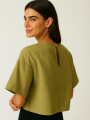 Blusa Zamira Verde Oliva
