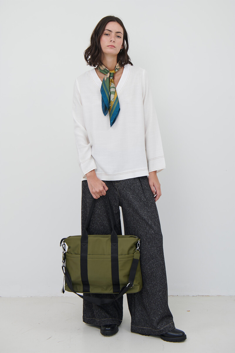 PANTALON MINI ESPIGA NEGRO