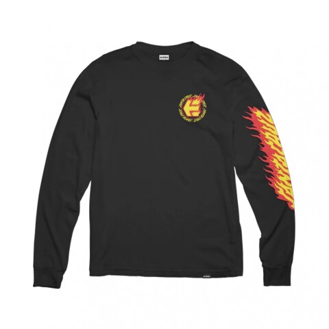 ETNIES SC FLAME L/S Black