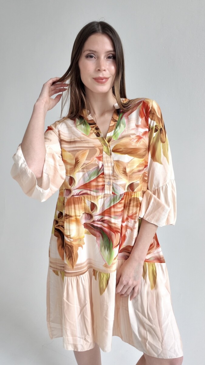 Vestido Lyon - Naranja 