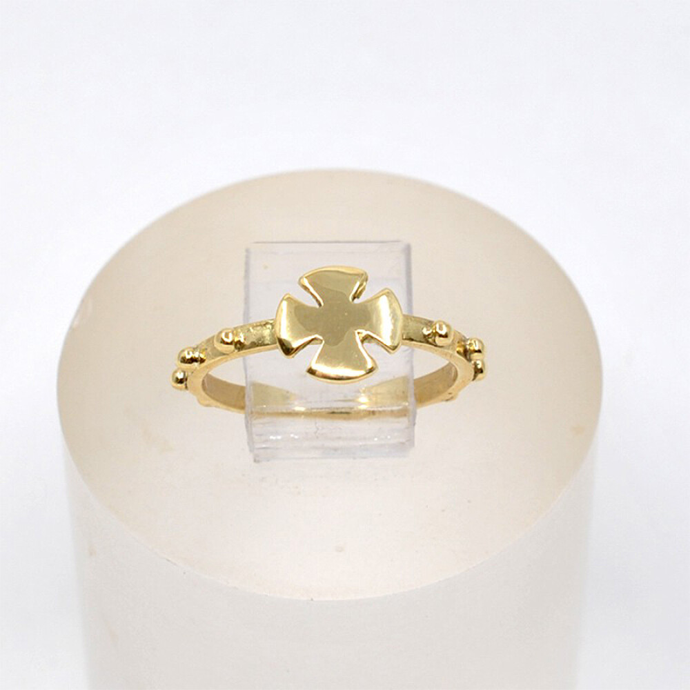 Anillo Rosario Vasco En Oro 18K Anillo Rosario Vasco En Oro 18K