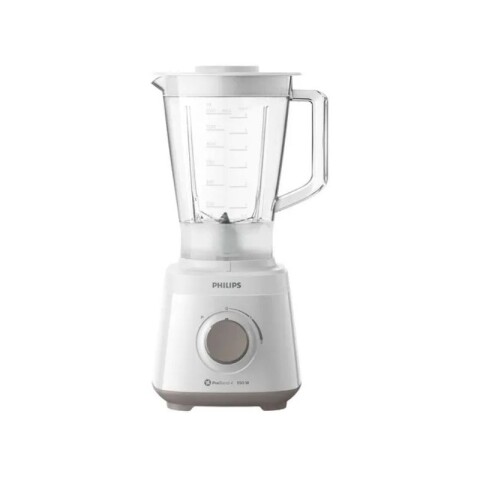 LICUADORA PHILIPS 2L HR2129 CON JARRA DE PLASTICO 550W Blanco