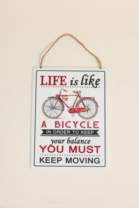 Cuadro Keep Moving Color Unico