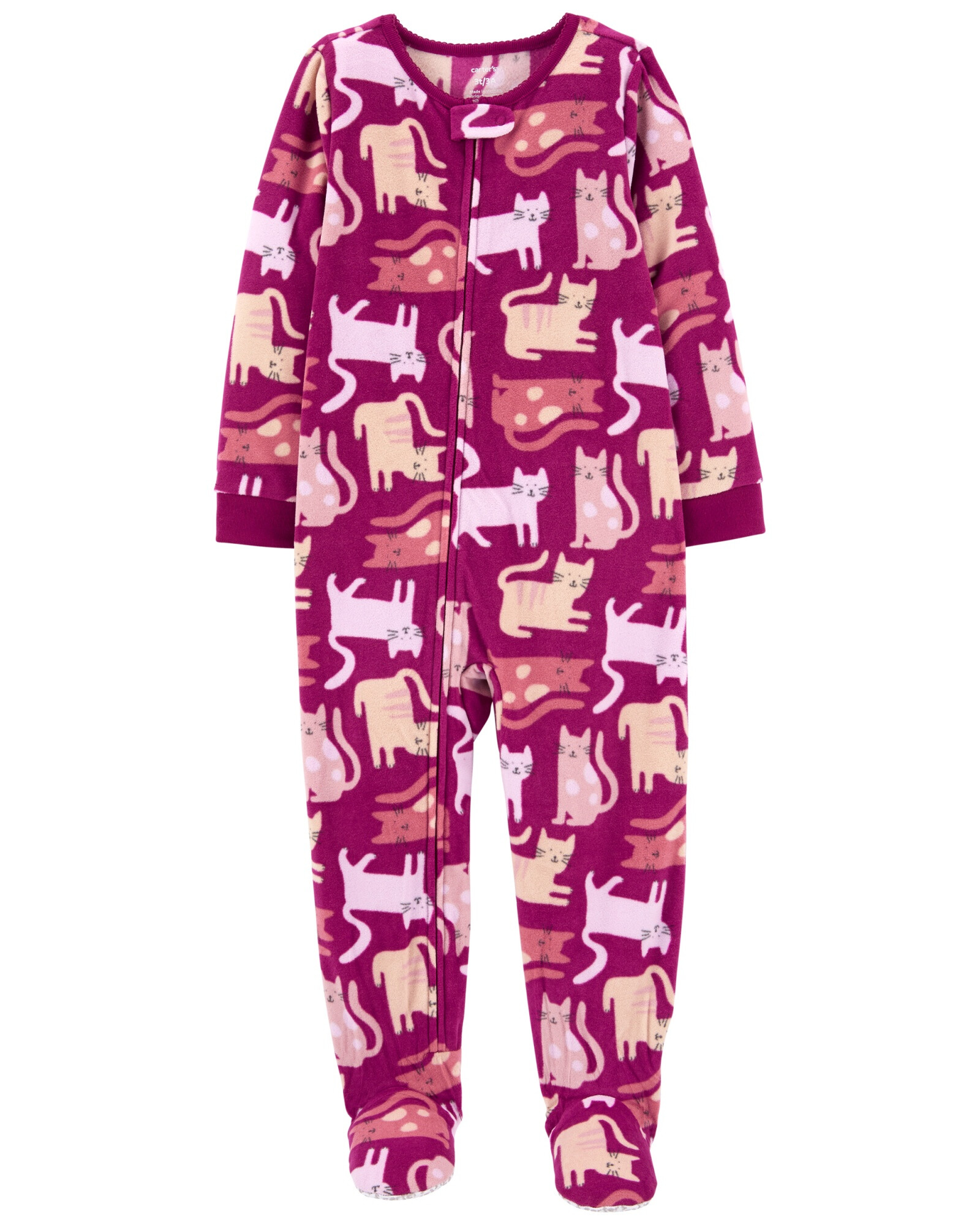 Pijama de micropolar con pie 0