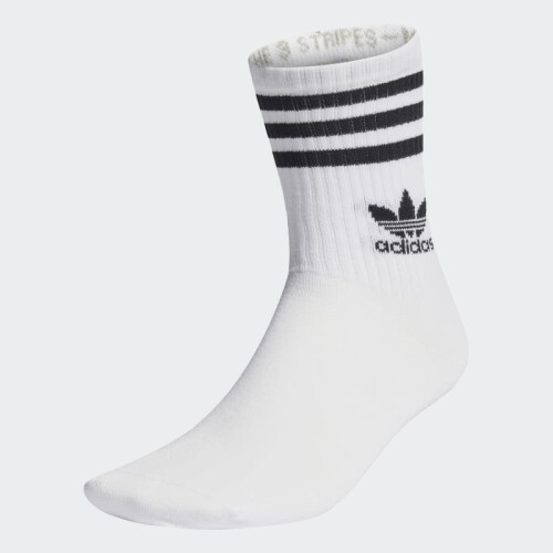 Medias Adidas Mid Cut 3 Pares Blanco