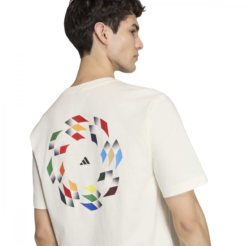 REMERA ADIDAS M HOT NP Hombre KB4938 Blanco