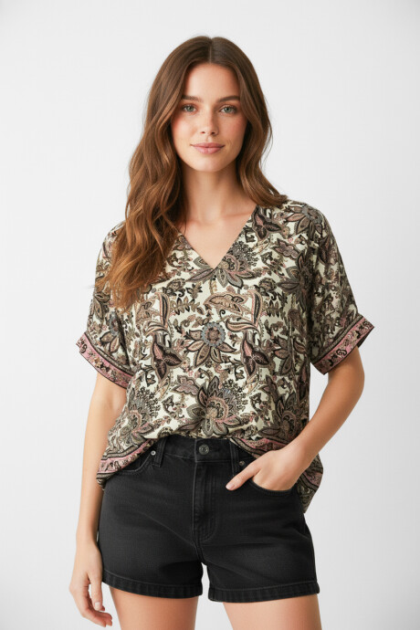 Blusa Lasa Estampado 1