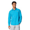 Camisa PFG Solar Breeze Woven Hombre OCEAN BLUE