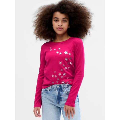 LS VALUE GRAPHIC TEE - OCT POMEGRANATE JUICE 705