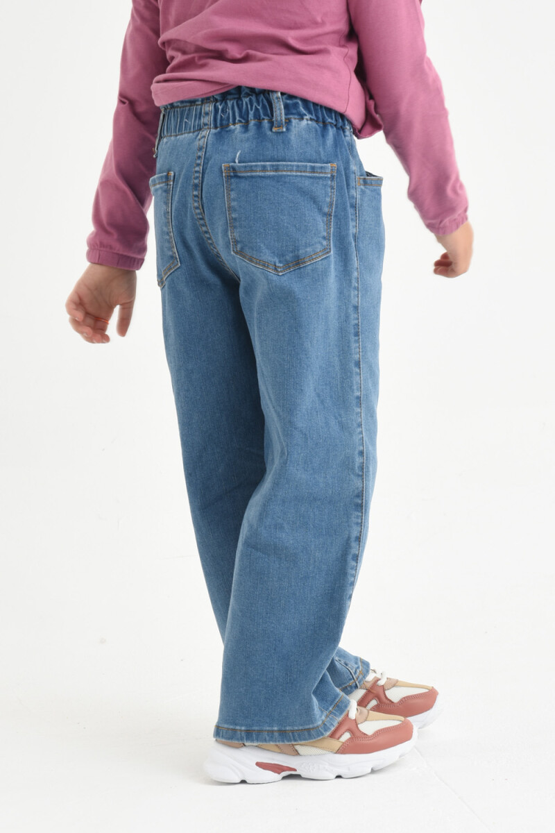 Pantalón de jean oxford Azul Claro