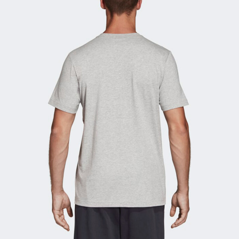 Adidas T-shirt Basic Bos Tee Gris-negro