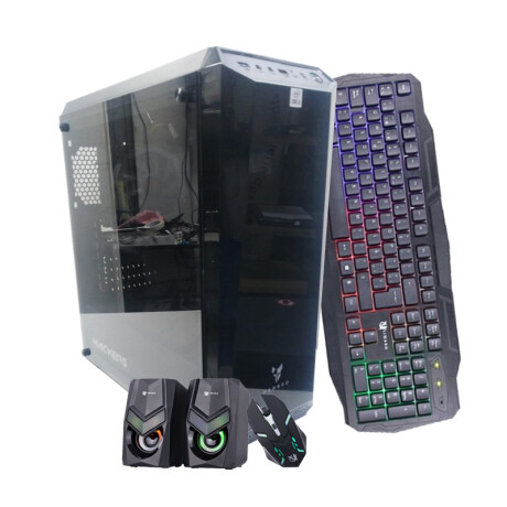 PC GAMER Reacond. PERSEO. Intel i5-10ªGEN. RAM 16GB. Disco Sólido NUEVO 240GB. Tarjeta RX 6400 4GB. Win11 PC GAMER Reacond. PERSEO. Intel i5-10ªGEN. RAM 16GB. Disco Sólido NUEVO 240GB. Tarjeta RX 6400 4GB. Win11