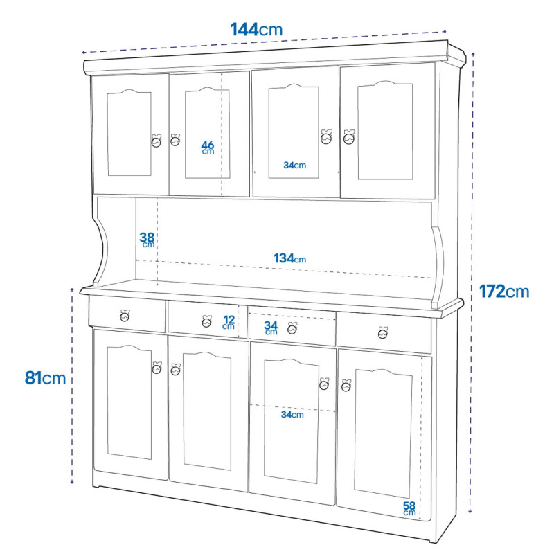 Alacena Kit De Cocina 8 Puertas Madera Maciza Caoba Alacena Kit De Cocina 8 Puertas Madera Maciza Caoba