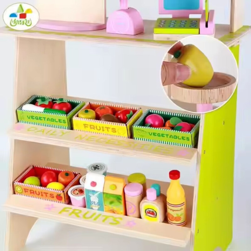 Kiosko madera con accesorios Kiosko Madera Con Accesorios