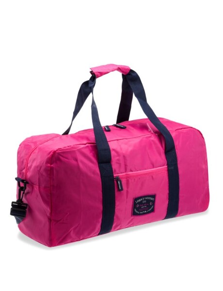 BOLSO PLEGABLE ESTAMPADO Rosado