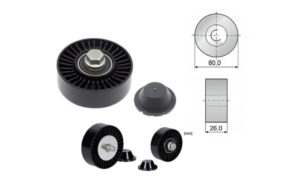 Tensor Guia Correa BMW X5 3.0 Si (E70)/X1 28I (E84)/325I (E90)/525I (E60)/530 (E60)/330I (E90) 03-15 Tensor Guia Correa BMW X5 3.0 Si (E70)/X1 28I (E84)/325I (E90)/525I (E60)/530 (E60)/330I (E90) 03-15