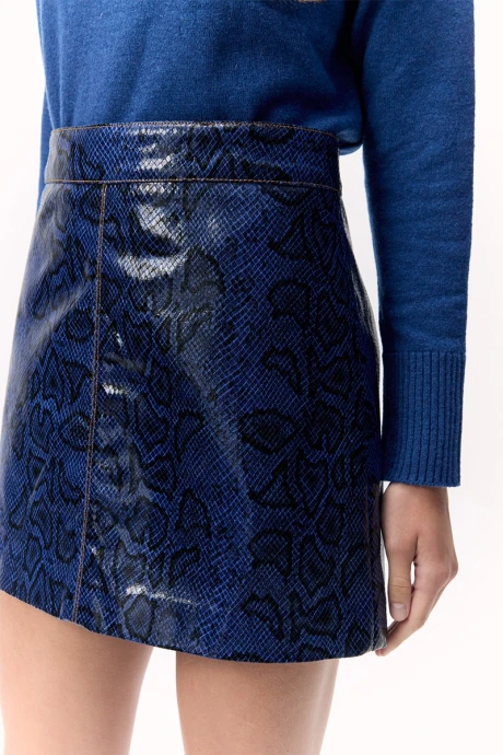 Falda Luna Azul
