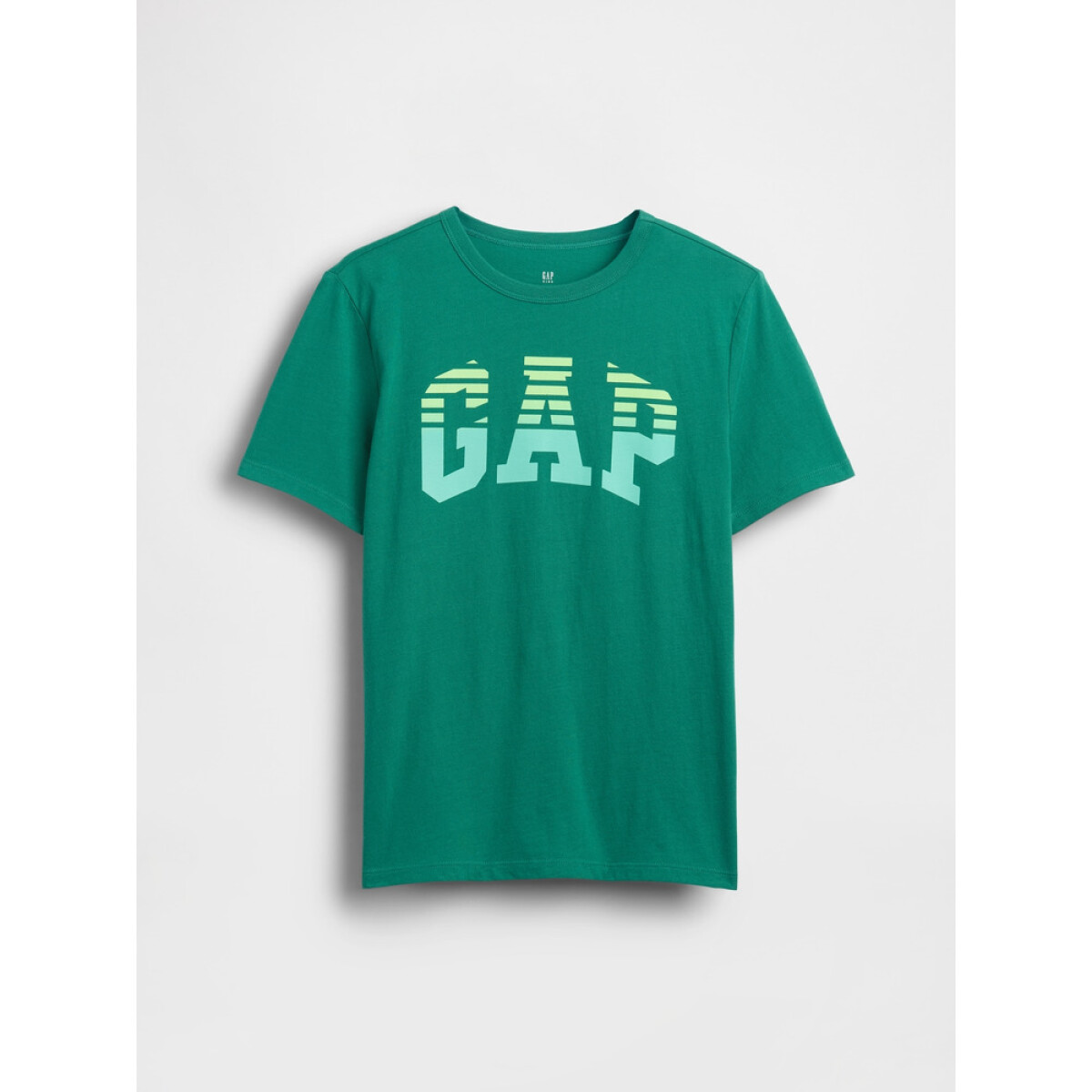 V-FRCH SS LOGO FILLED ARCH TEE - GREEN SHADE 183 