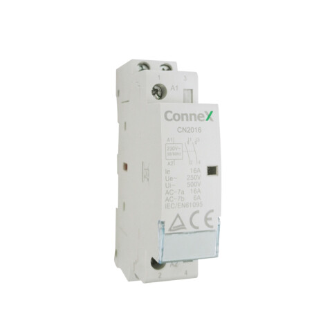 Contactor modular p/riel DIN 2P 2NA 16A 220Vac CN2016