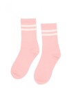 Medias Rayas Rosado