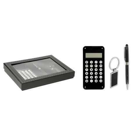 SET REGALERIA CALCULADORA LLAVERO BOLIGRAFO 14128 SET REGALERIA CALCULADORA LLAVERO BOLIGRAFO 14128
