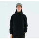 Campera Rompeviento e Impermeable Elastizada Unisex Negro