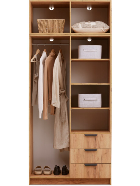 Armario JENSLEV 96x176 color roble Armario JENSLEV 96x176 color roble