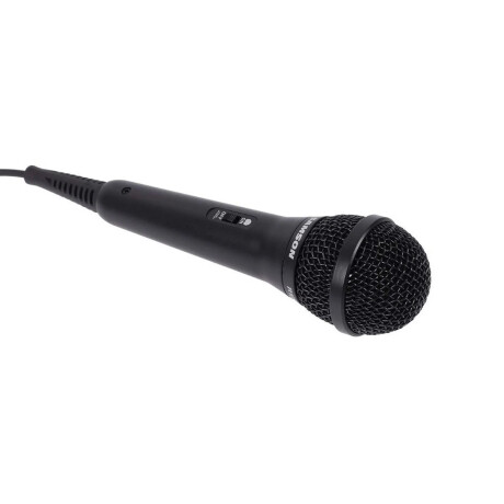 Micrófono dinático samson r10s karaoke 1/8' 1/4' con switch Negro