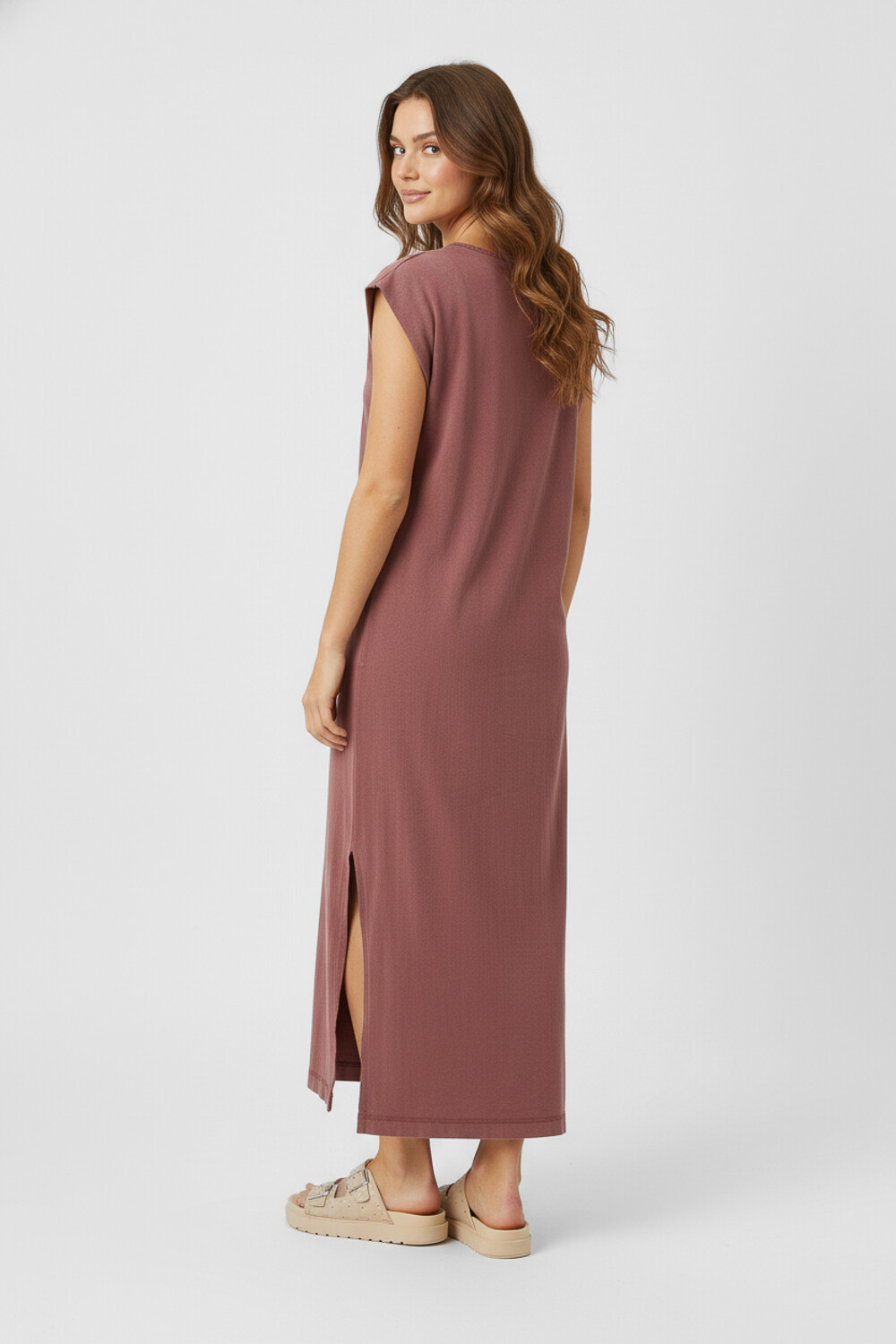 Vestido Bricena Bordeaux