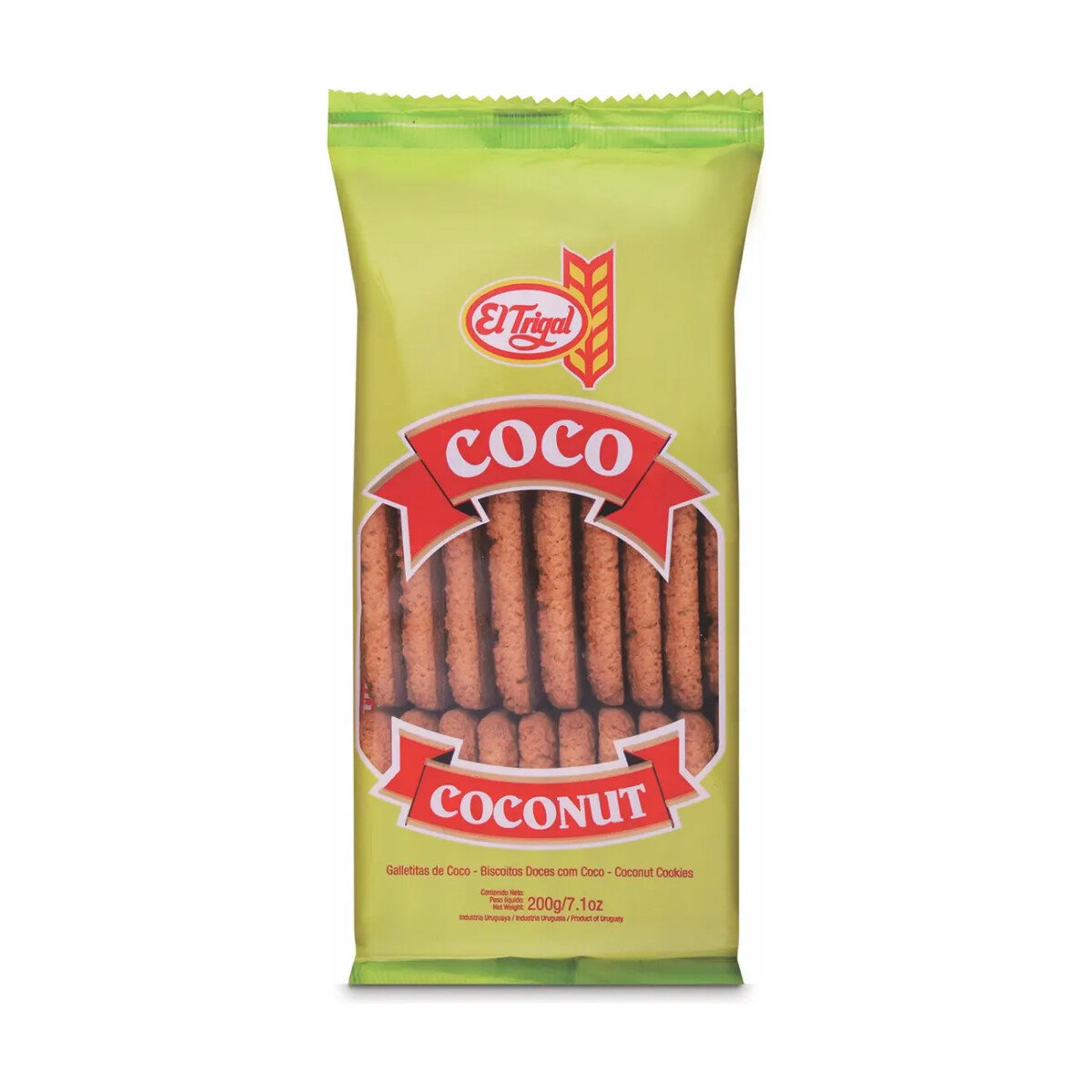 Galleta El Trigal 200 grs - Coco 