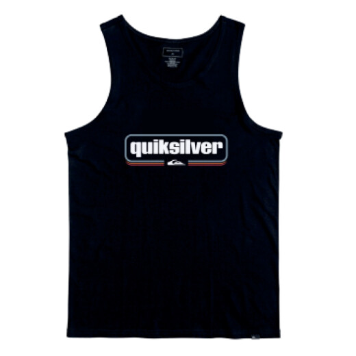 Musculosa Quiksilver Box Shaped - Negro Musculosa Quiksilver Box Shaped - Negro