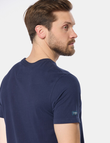 REMERA LISA Azul