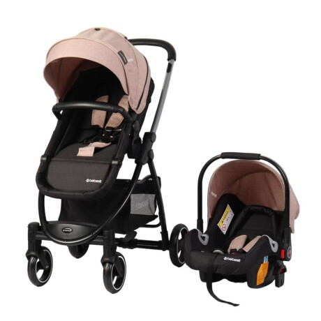 Coche Travel System I-Size Alfa Bebesit Beige