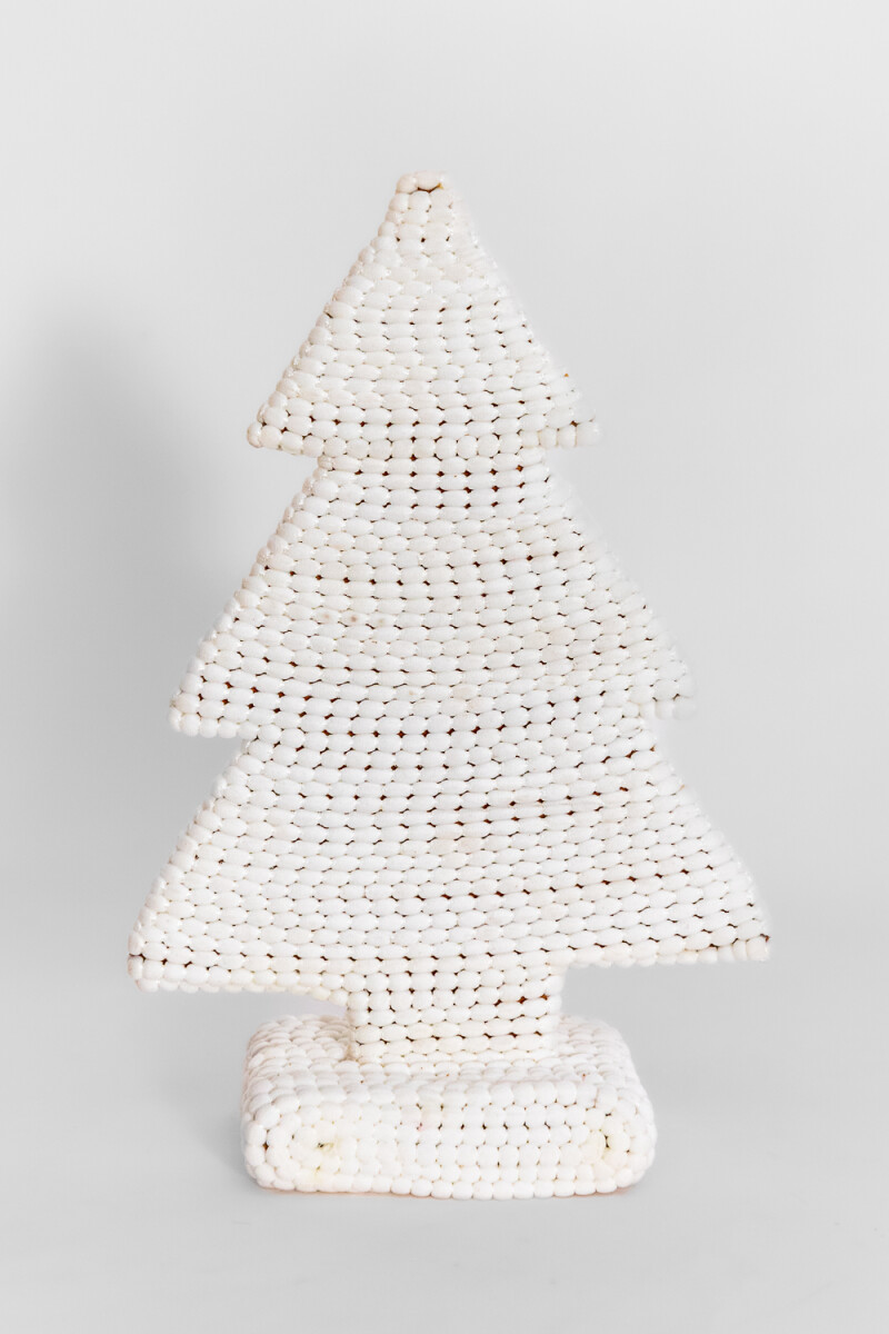 Deco Navidad árbol Hilo Con Base - Color Unico 