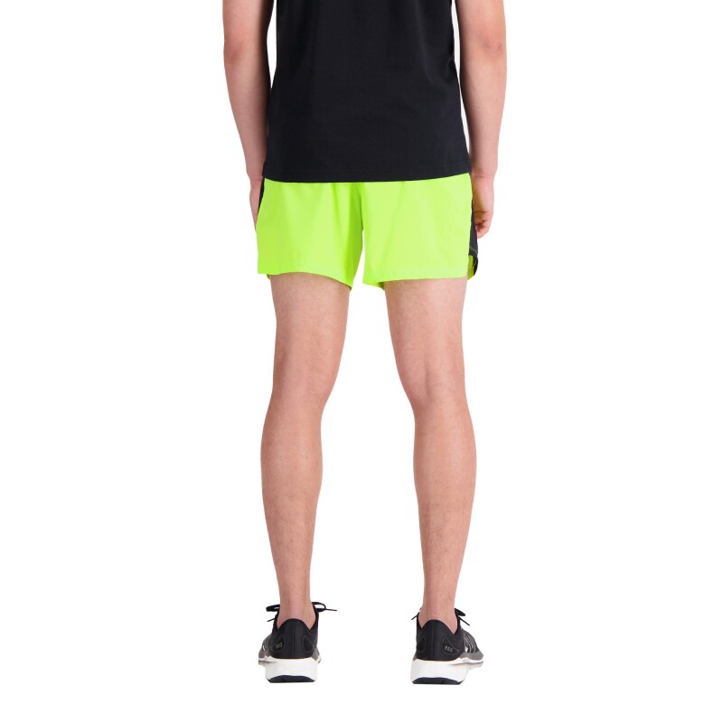 Short New Balance de Hombre - Accelerate 5 Inch - MS23228THW GREEN
