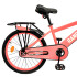 Bicicleta infantil rodado 20 Con Canasto Rosa