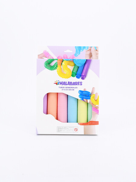 TUBOS SENSORIALES MULTICOLOR
