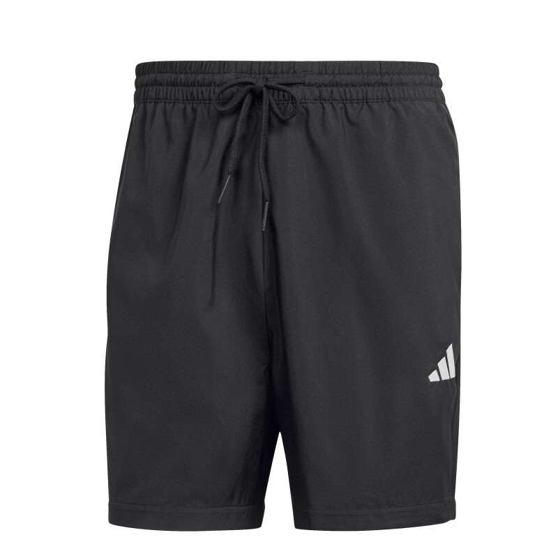Short de Hombre Adidas Essentials Small Negro - Blanco