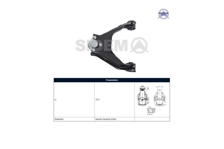 Parilla De Suspension Delantera Mitsubishi L200 07-14 Izq Parilla De Suspension Delantera Mitsubishi L200 07-14 Izq