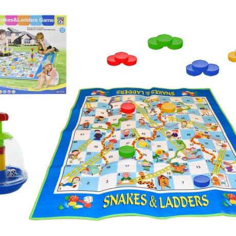 JUEGO VÍBORAS Y ESCALERAS 762-1514 JUEGO VÍBORAS Y ESCALERAS 762-1514