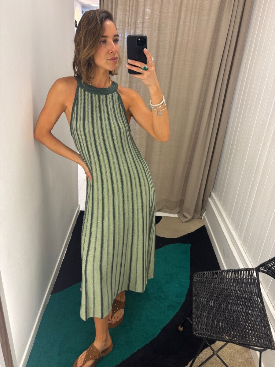 Vestido Ecos - Verde 