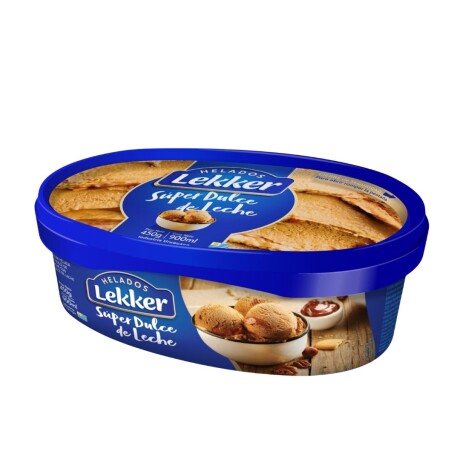 HELADO LEKKER 900 ML SUPER DULCE DE LECHE HELADO LEKKER 900 ML SUPER DULCE DE LECHE