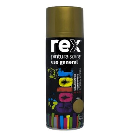 Pintura en Aerosol Spray Uso general - Secado Rápido Dorado