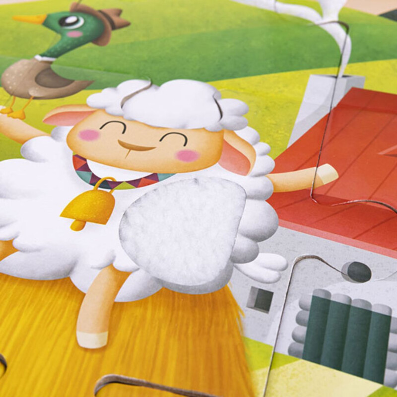 Puzzle Texturado 20 Pzas Eueka Granja