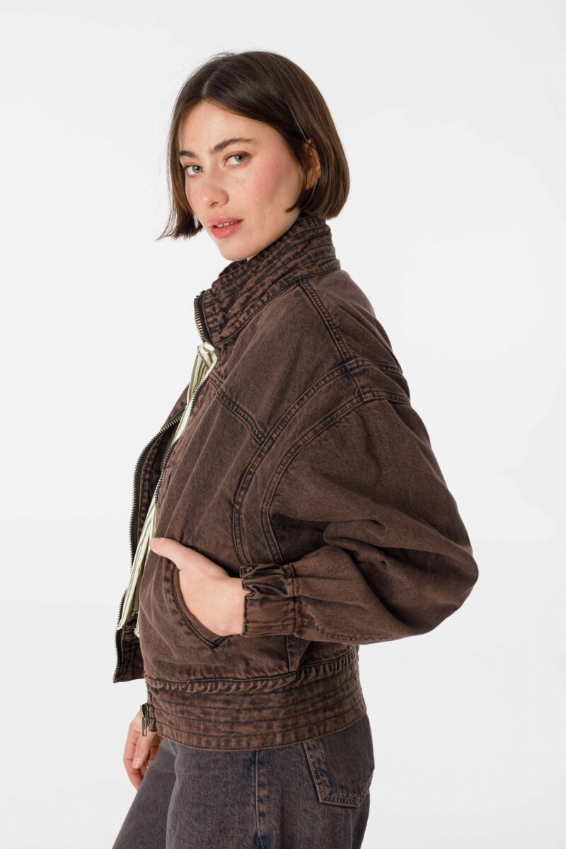 Campera Grunge Chocolate