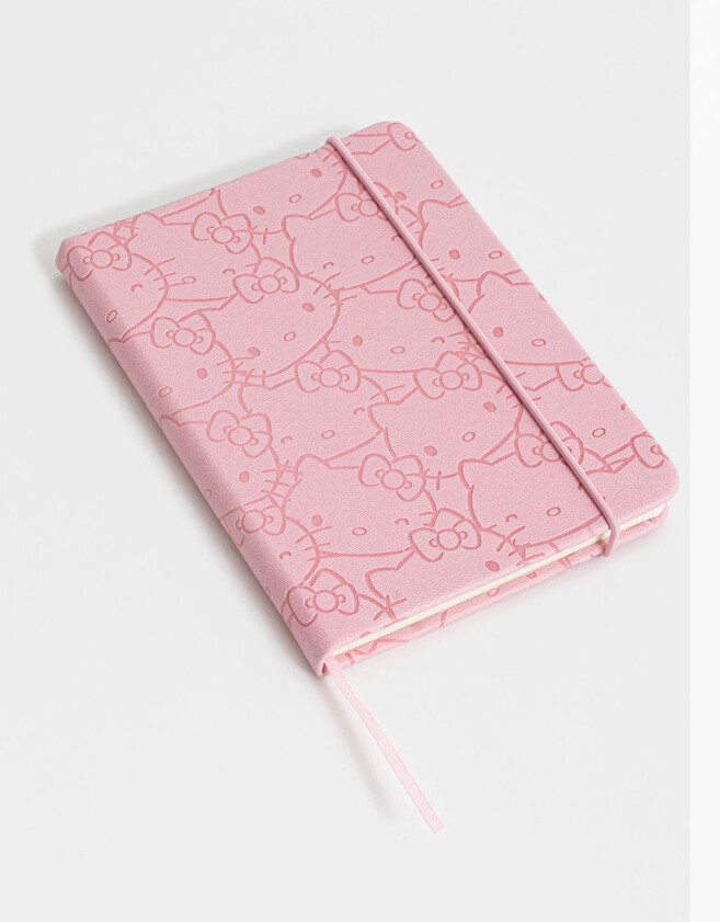 Anotadores Cuadernos y Memos Licencias Cuaderno A6 "hello Kitty" - Rosa Claro