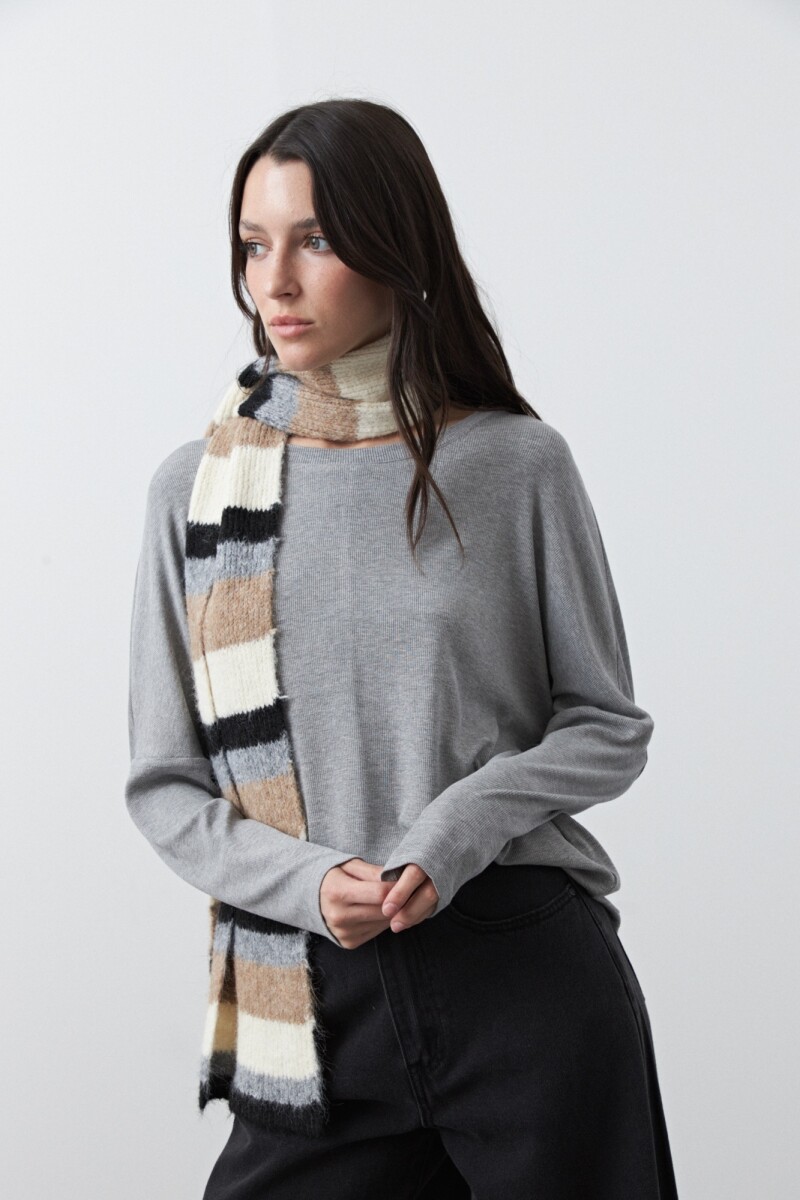 REMERA VALERIE Gris Melange